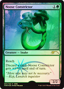 【Foil】(Promo-FNM)Noose Constrictor/首絞め【日本語】